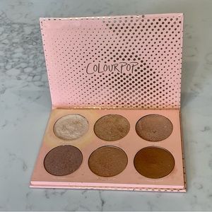 Colourpop In Nude Endo Highlighting Palette
